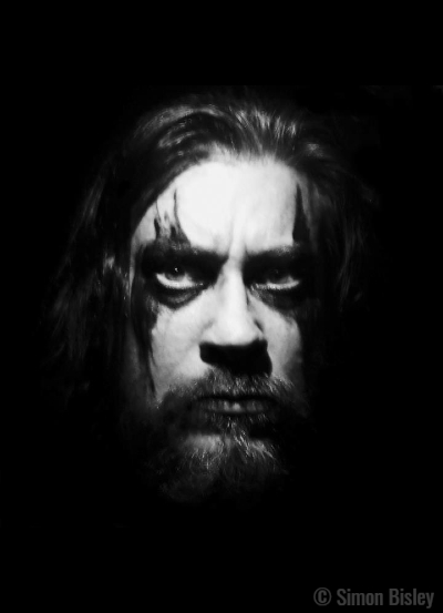 Simon Bisley black metal makeup