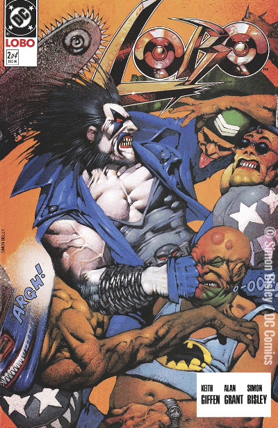 Lobo #2 cover by Simon Bisley