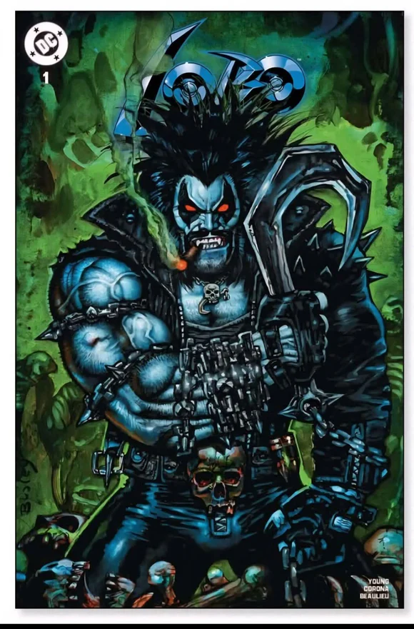 LOBO #1 cover by Simon Bisley