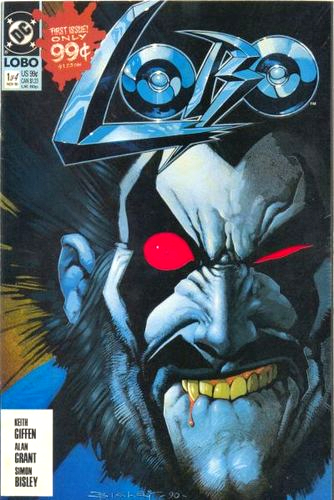 Lobo #1 cover by Simon Bisley