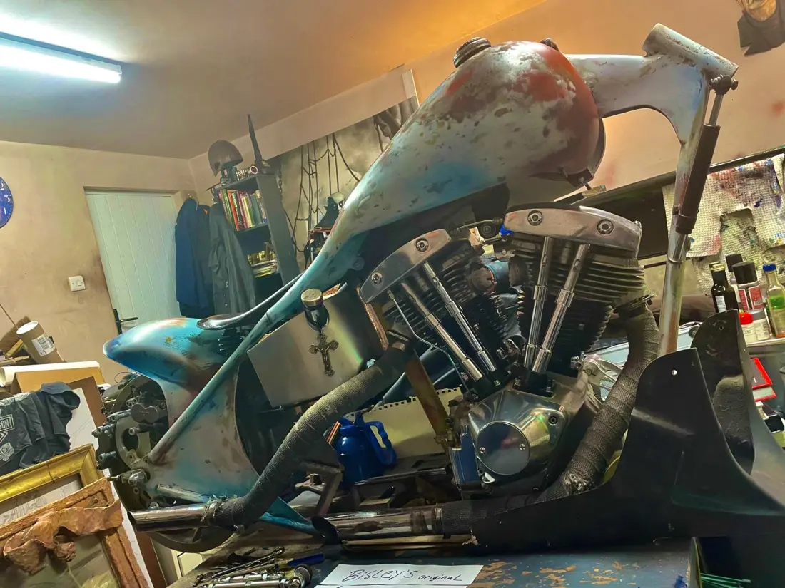 Simon Bisley's chopper