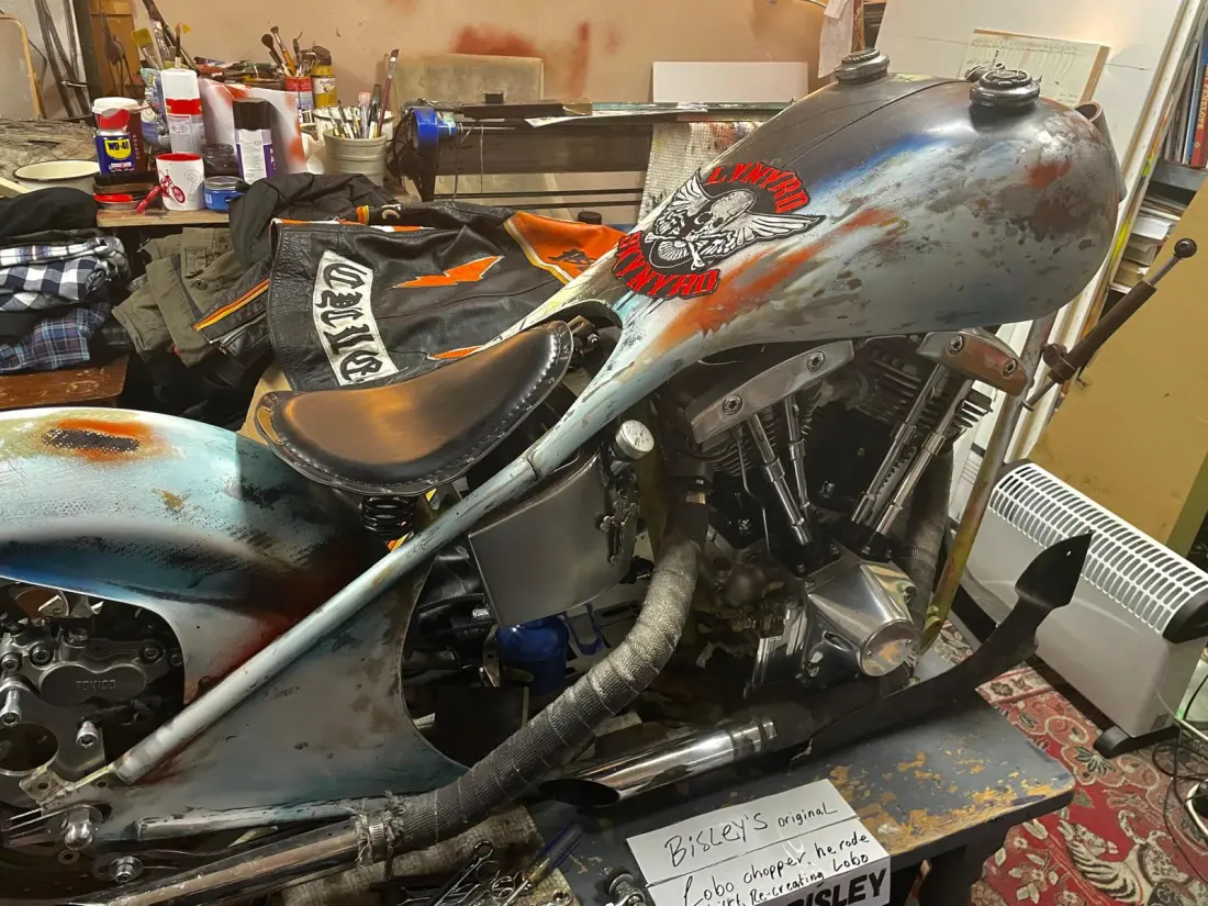 Simon Bisley's chopper