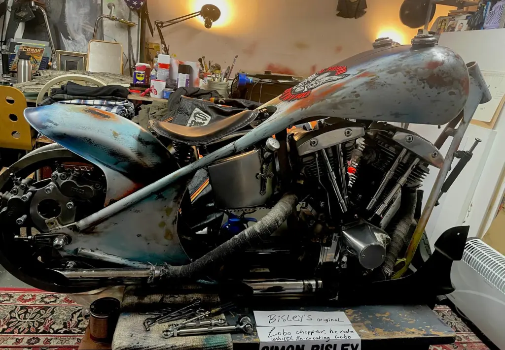 Simon Bisley's chopper